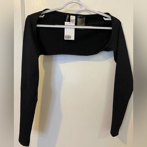 H&M ribbed bolero